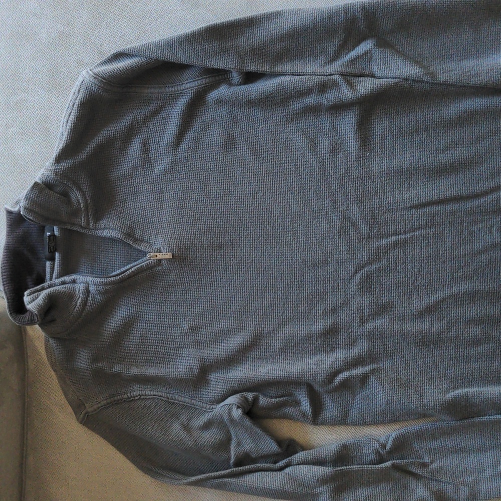 Alfani quarter zip sweatshirt